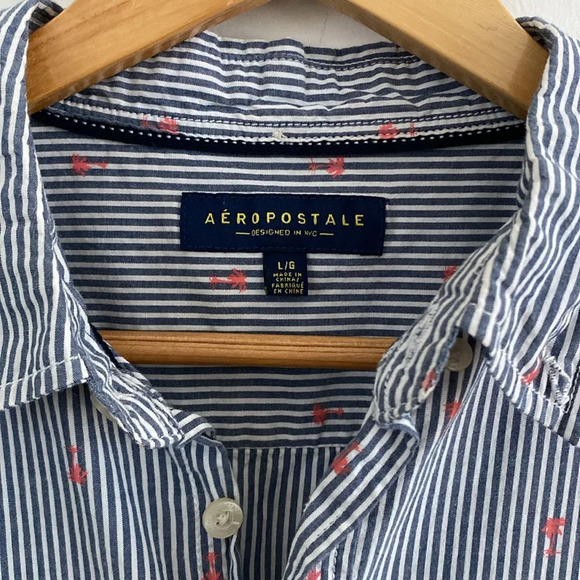 Aeropostale Button Down L - Picture 2 of 6